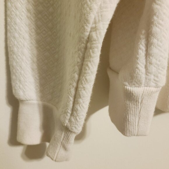 Marc NY Performance | Women's C'est La Vie Novelty Cream Sweatshirt (Size 2X) - Picture 10 of 13